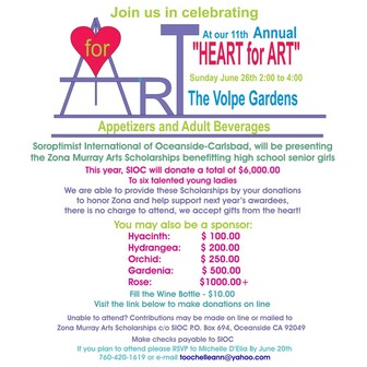 11th Annual SIOC Heart for Art 2022